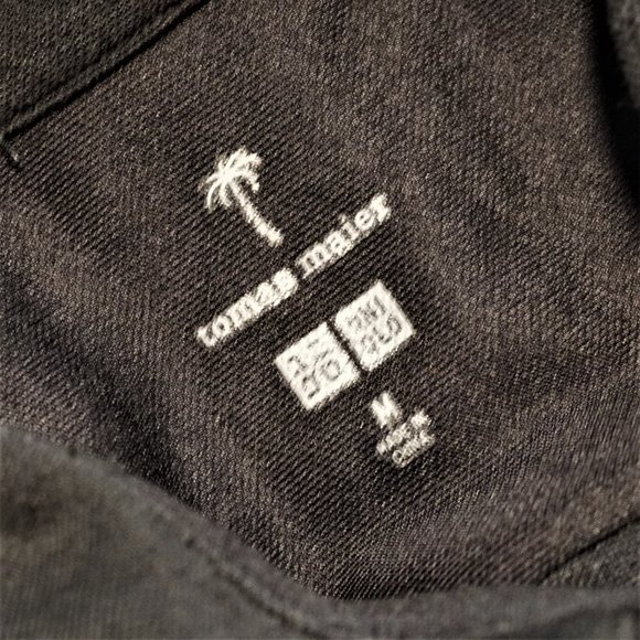 Tomas Maier Uniqlo Black Button Up Collared Shirt Men’s Medium - Picture 3 of 3
